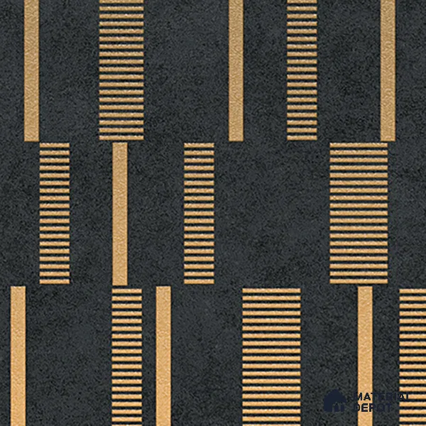 Highlighter Tiles  Tile TL 07251 C Plana 8013 GLM (Gold) 1 ft x 1 ft Ceramic Matte Finish - 9 mm  | 2 mm Spacer is Mandatory (Sample)